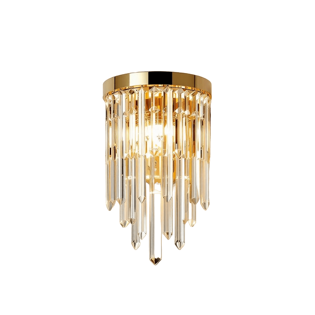 Transparent Wall Lamp PNG – Luxury Crystal Wall Lighting
