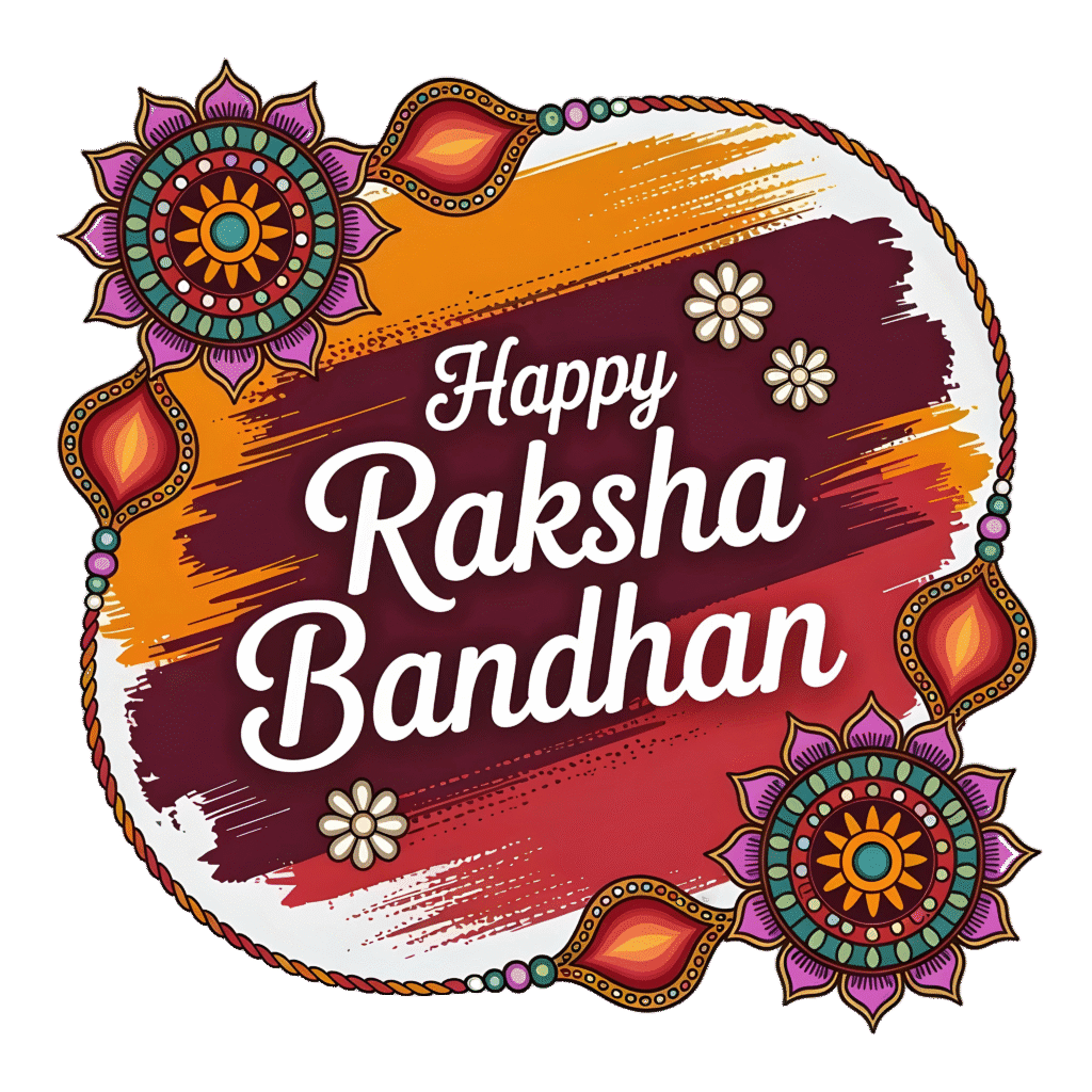 Happy Rakhi PNG – Transparent Designs for Every Celebration Raksha Bandhan PNG