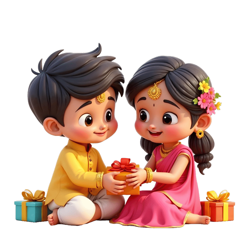 Raksha Bandhan PNG – Best Collection of Transparent Designs Raksha Bandhan PNG