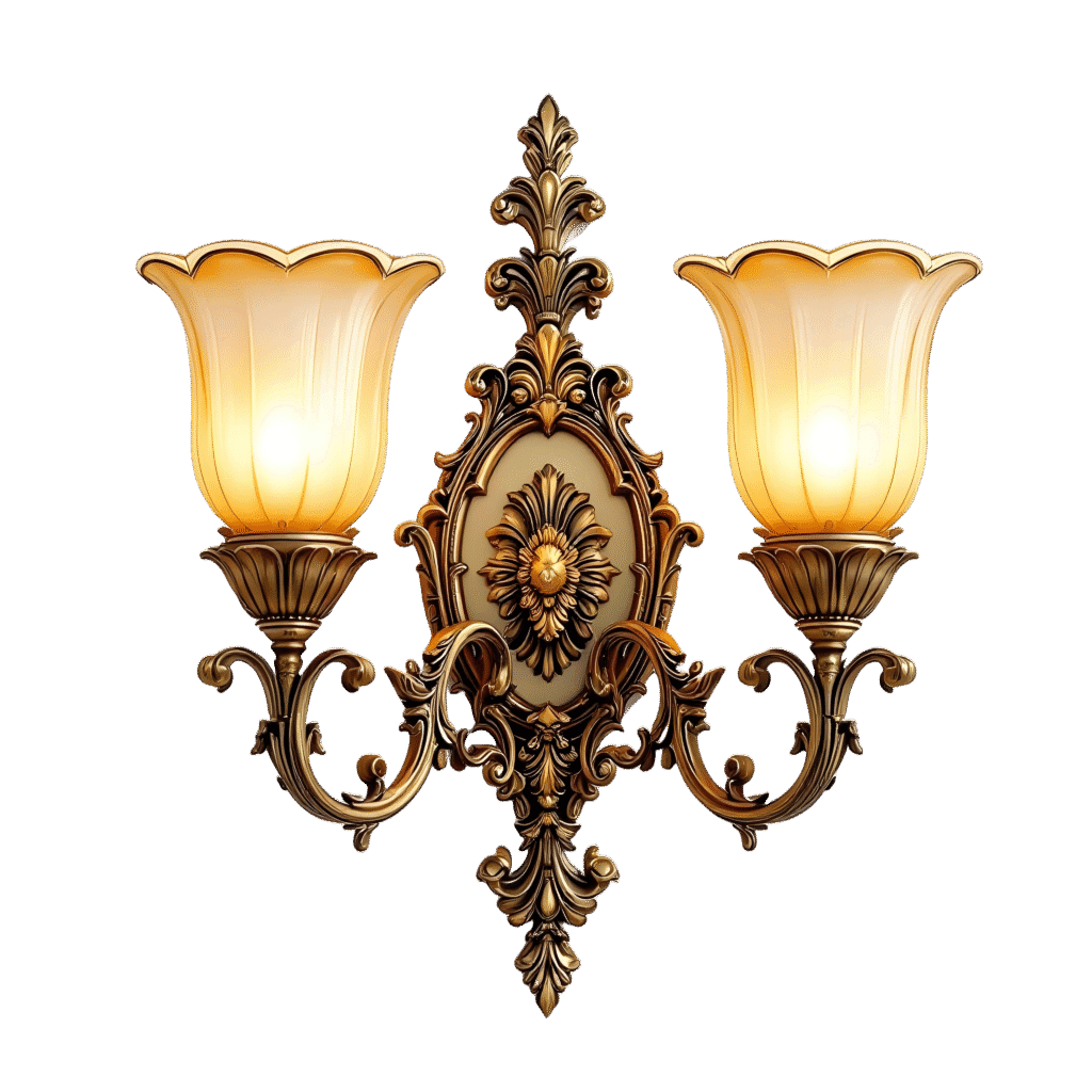 Vintage Wall Lamp Free PNG