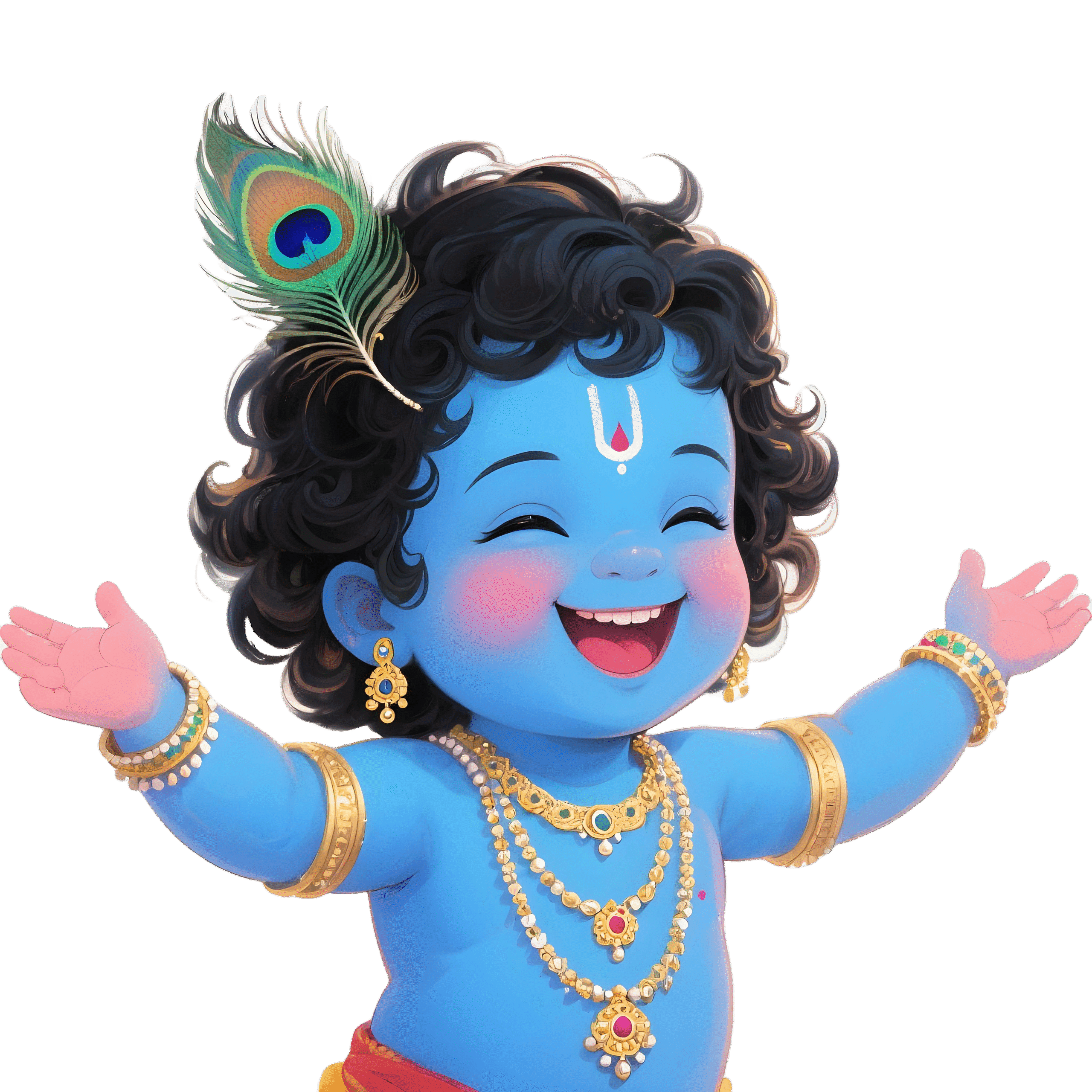Happy Janmashtami PNG