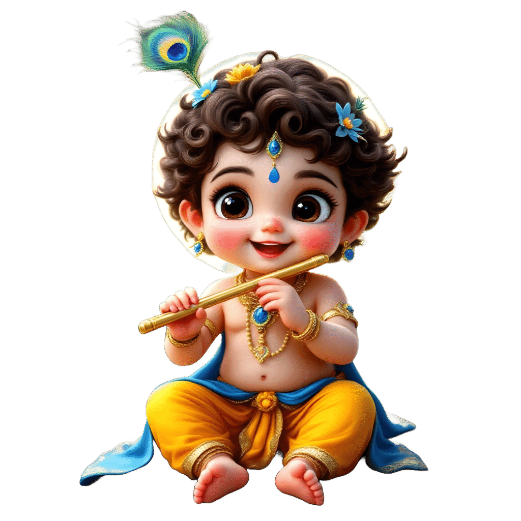 Free Janmashtami PNG for Festival Use Free Janmashtami PNG