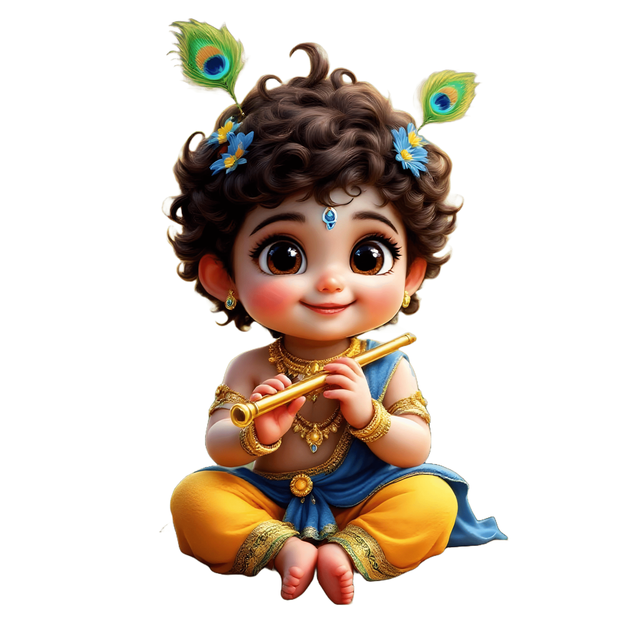 Transparent Krishna png
