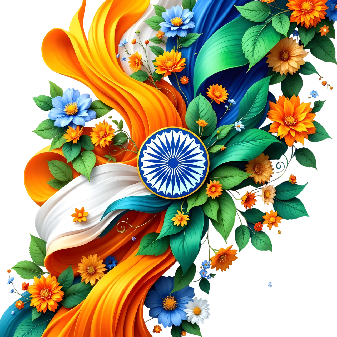 Free Downloadable 15th August Independence Day PNG Images for Your Designs